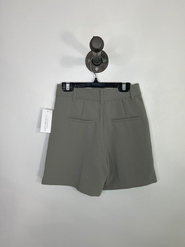 Wilfred Grey HIgh Waist Shorts