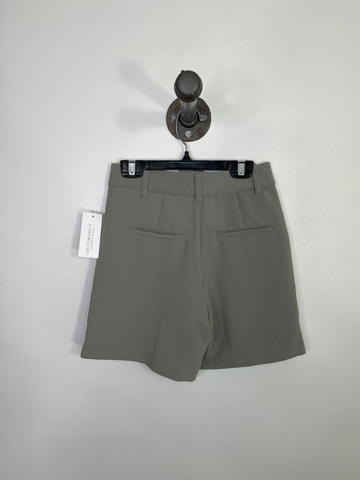 Wilfred Grey HIgh Waist Shorts