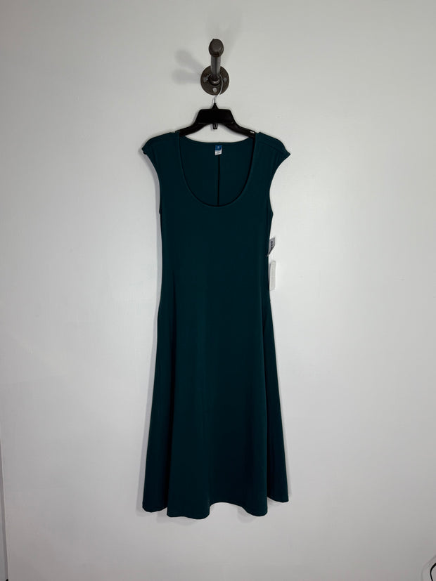 Old Navy Green Middi Dress