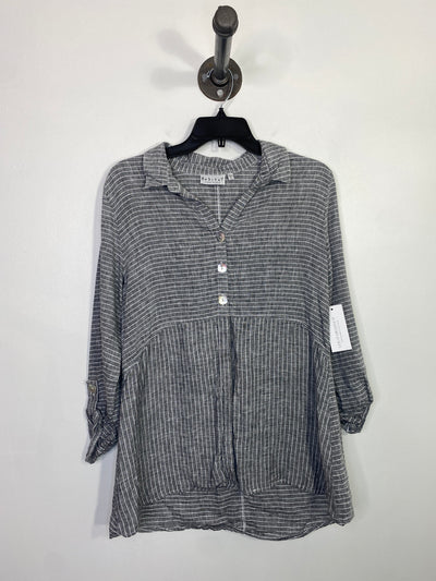 Habitat Gry Striped Longsleeve