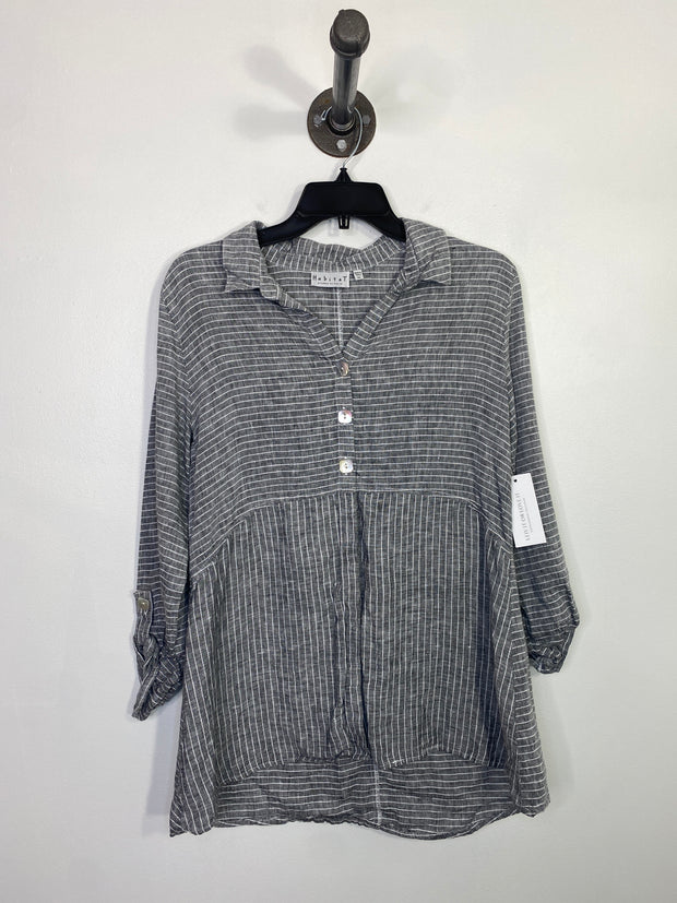 Habitat Gry Striped Longsleeve