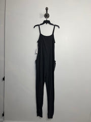 Paper Label Grey Jumpsuit