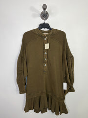 Free People Green Oversize Drs