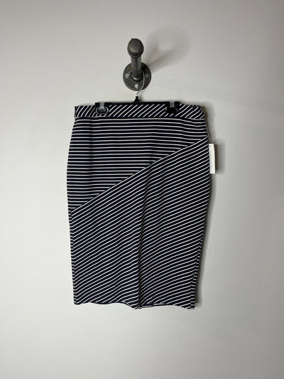 Banana Navy/Wht Stripe Skirt