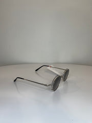 Matt & N Slvr Round Sunglasses