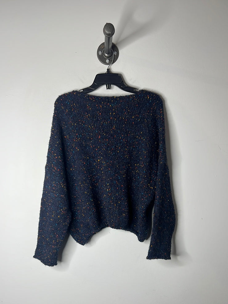 Lyla + Luxe Navy Sweater