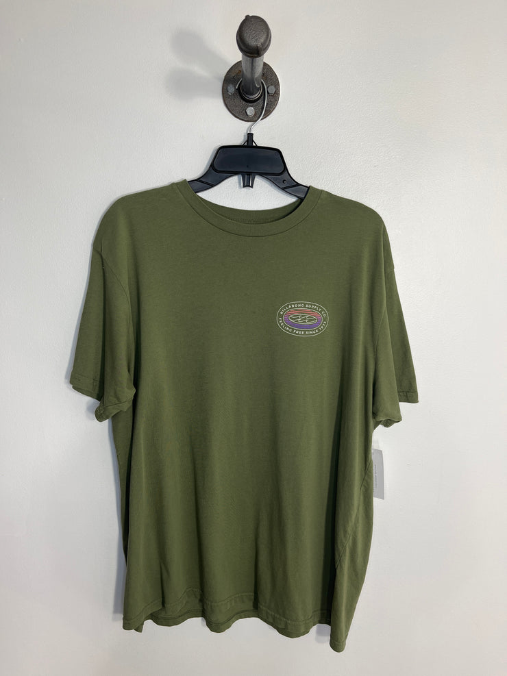 Billabong Green Graphic Tee