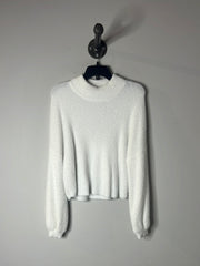 Truth White Fur Sweater