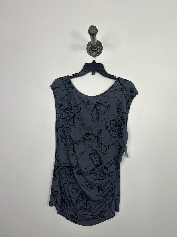 Mexx Gry/Blk Pattern Blouse