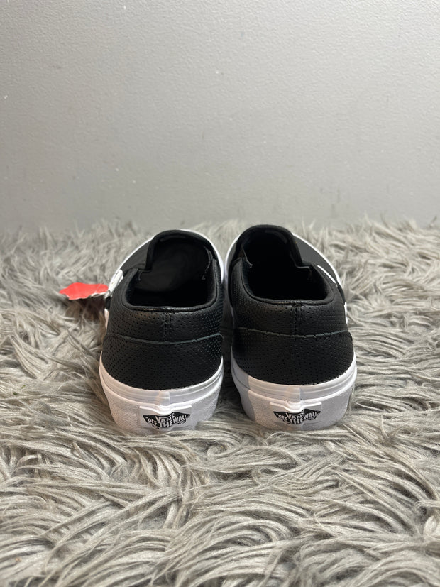 Van Blk & White Van Slip Ons