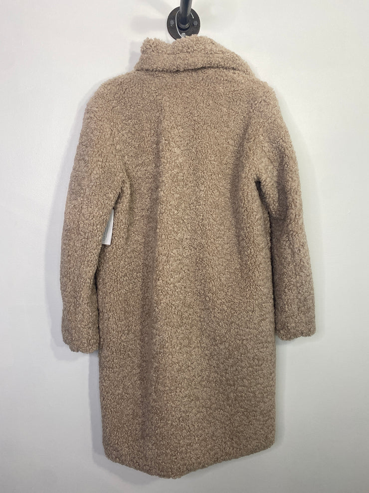 Joe Fresh Brown Long Sherpa