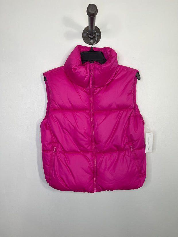 Old Navy Hot Pink Puffer Vest