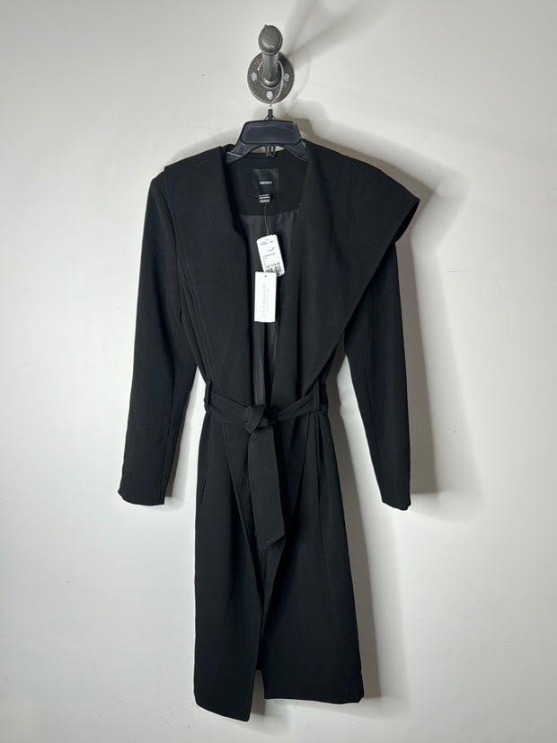 Forever 21 Blk Trench Coat