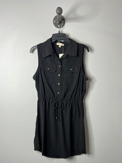 Bebop Black Midi Dress