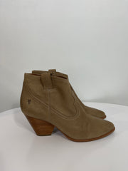Frye Tan Ankle Boots