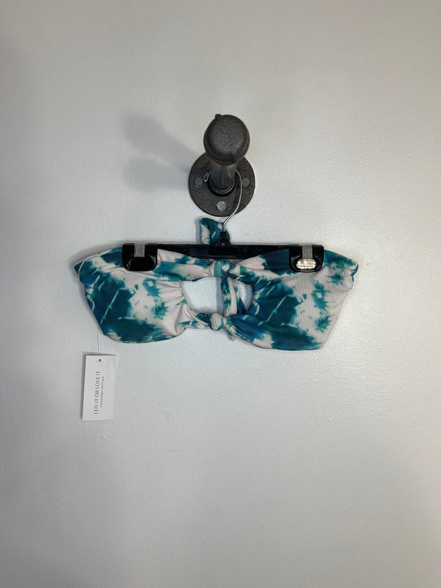 Bikini bleu bicolore Zaful