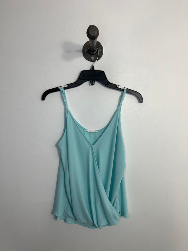 Lush Blue Blouse Tank