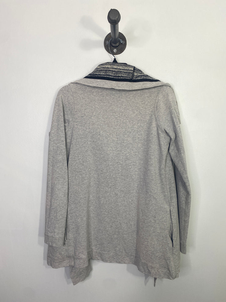 Lululemon Grey Cardi Sweater
