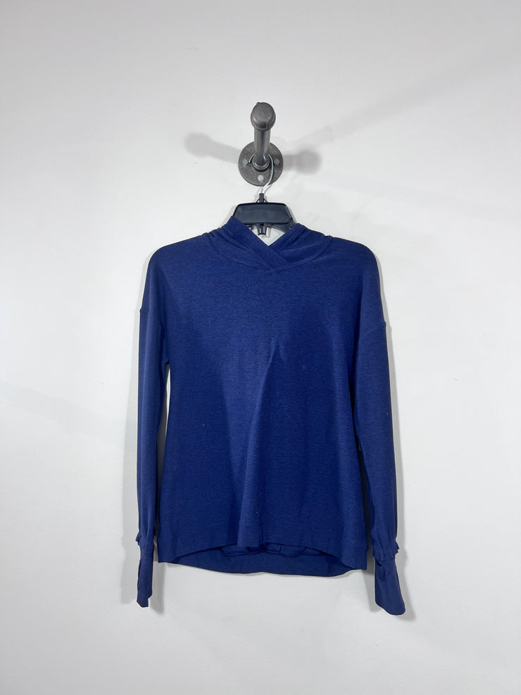 Sudadera con capucha azul marino de Lululemon