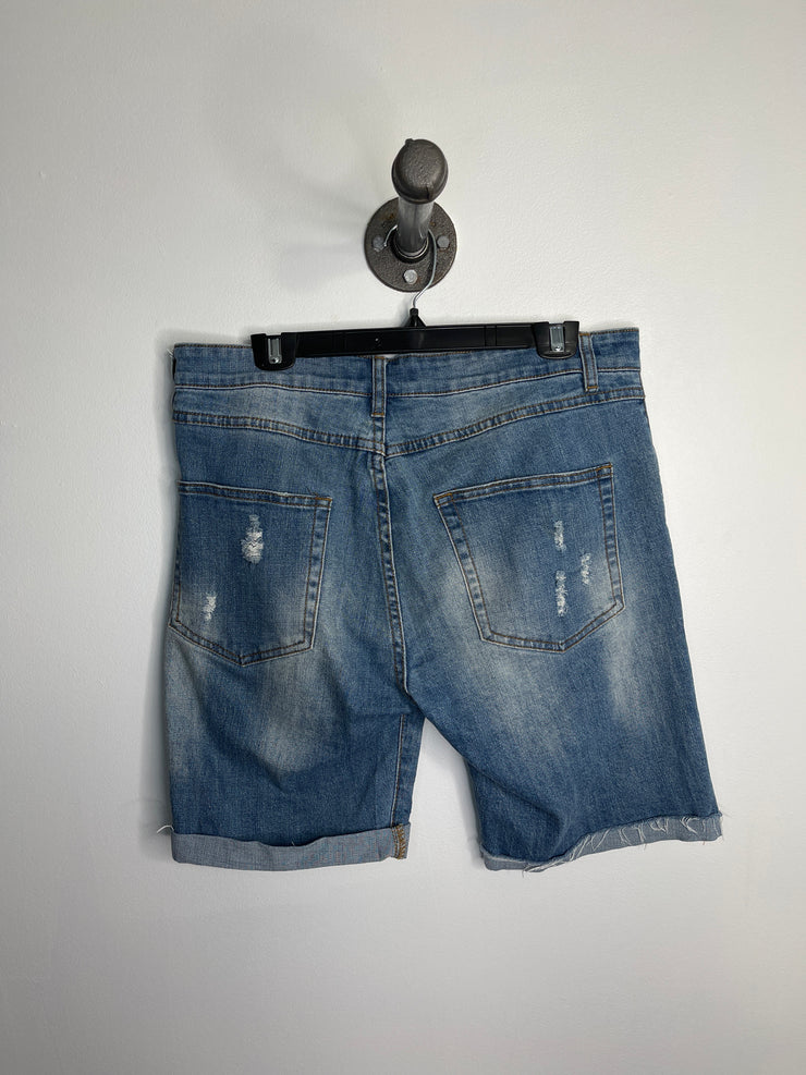 Uh Denim Slim Shorts