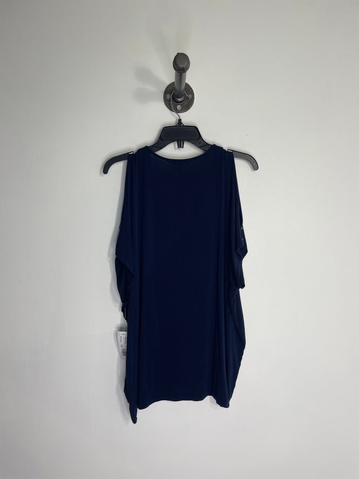 Ralph Lauren Navy Blouse