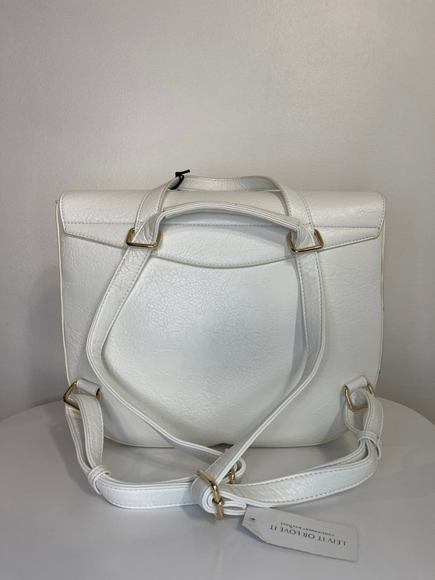 Jeane & Jax White Backpack