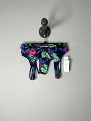 Shein Blue Floral Bikini Set