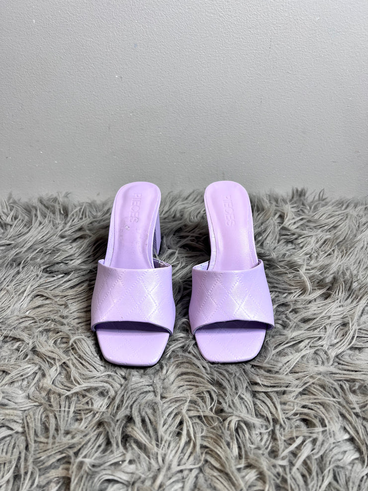 Pieces Purple Heels