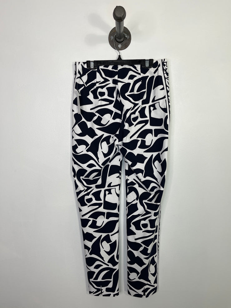 Jsph R. Wht/Navy Pattern Pants