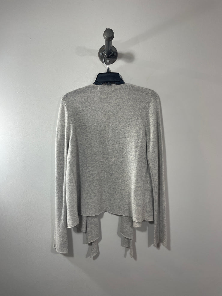 Joan Vass Cashmere Grey Cardi