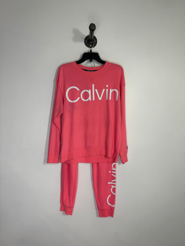 Calvin Klein Pink TwoPiece Set