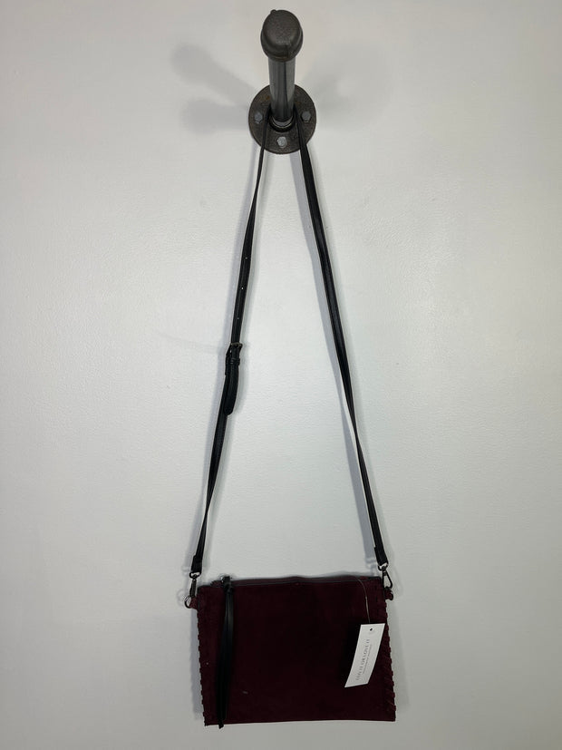 Colab Burgundy Velvet Purse