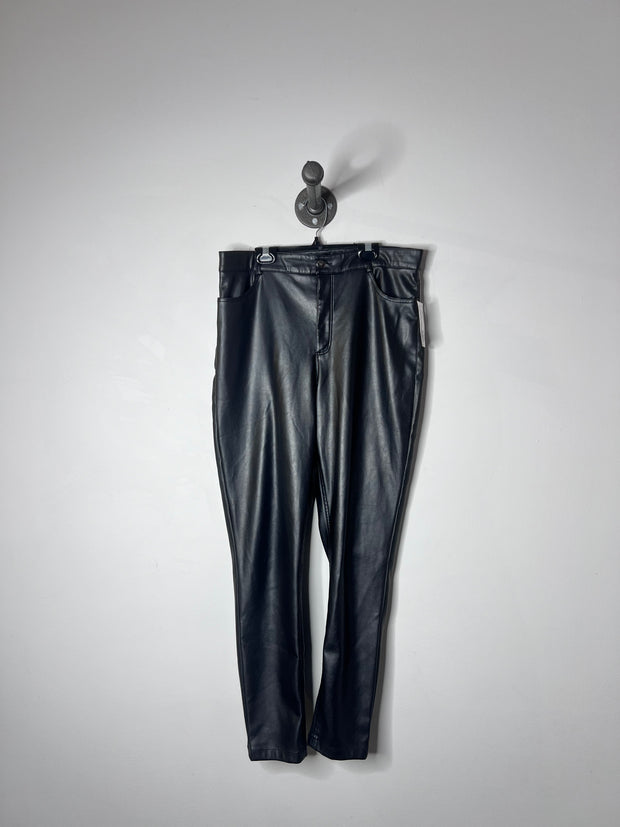 Dynamite Black Leather Pants