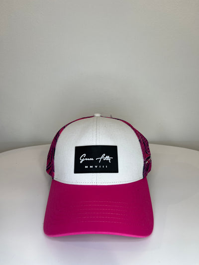 Grace F. Pnk Mesh Baseball Cap