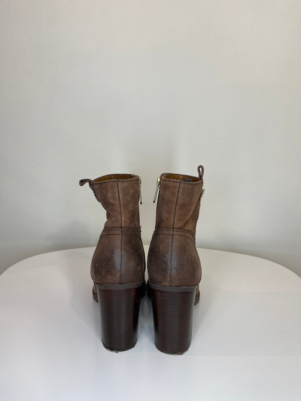 Tommy H. Brown Ankle Boots