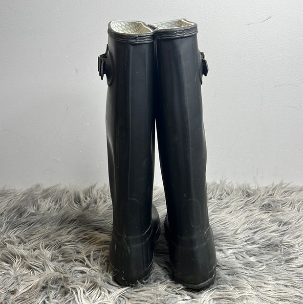 Hunter Black High Boots