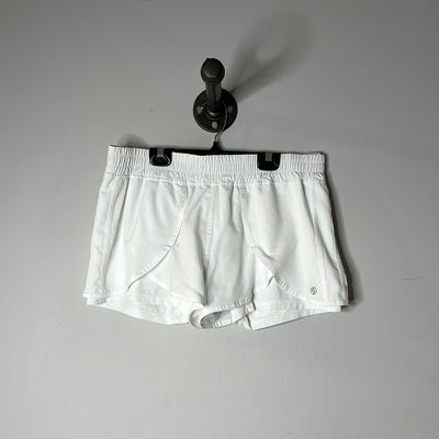 Lija White Athletic Shorts