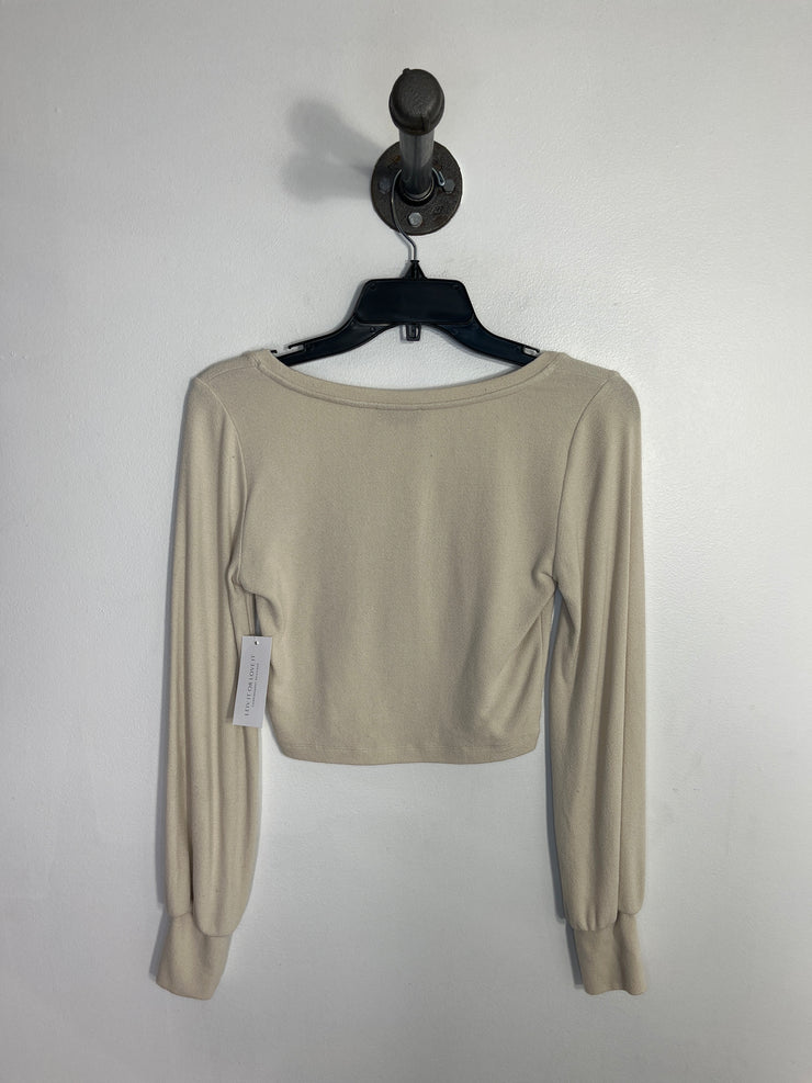 Babaton Cream Lsv Top