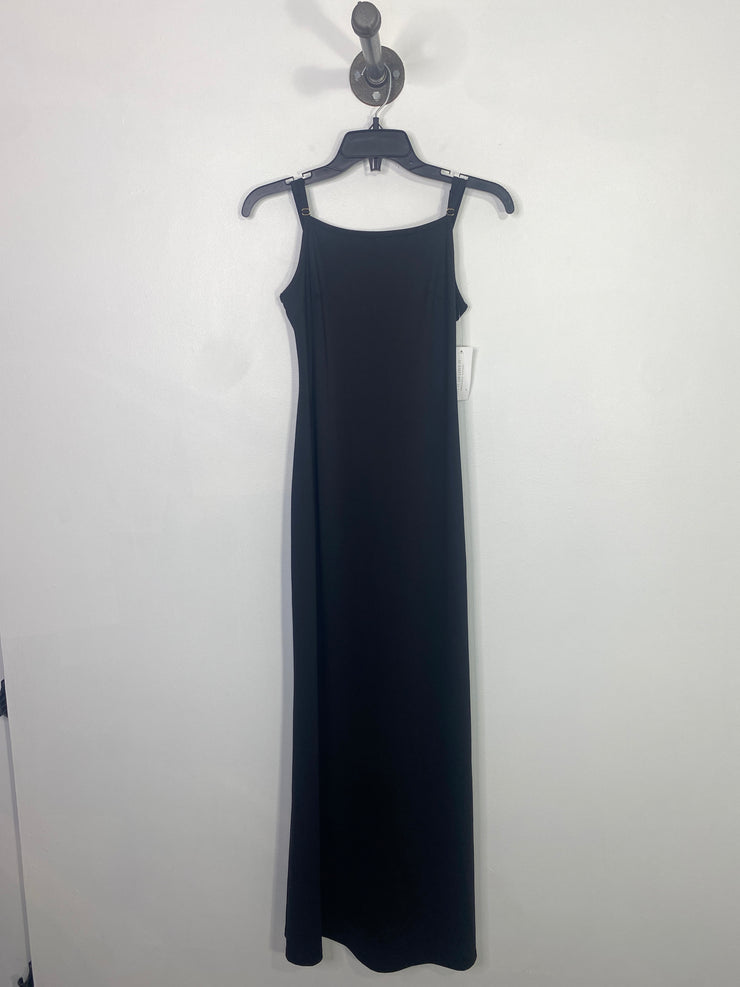 Londre Black Fitted Maxi Dress