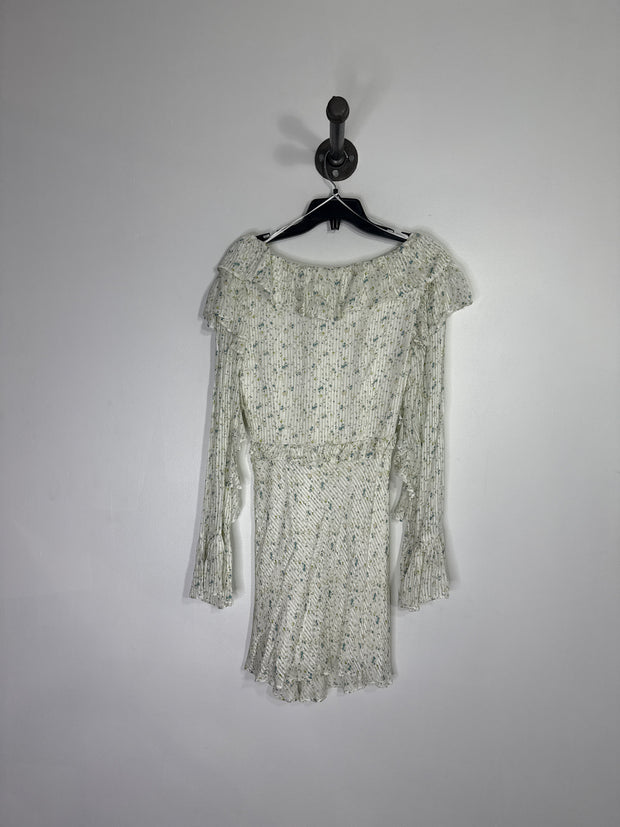 Free P. Blu/Grn Floral Dress