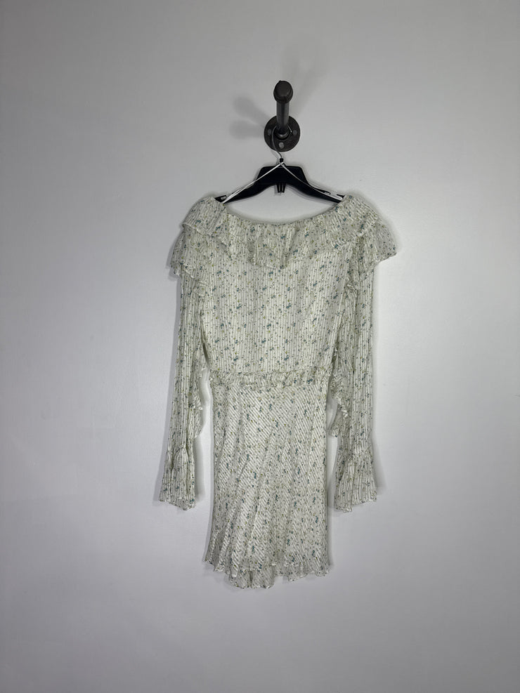 Free P. Blu/Grn Floral Dress