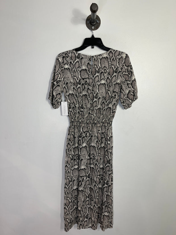 Design Lab Snake Print Dress