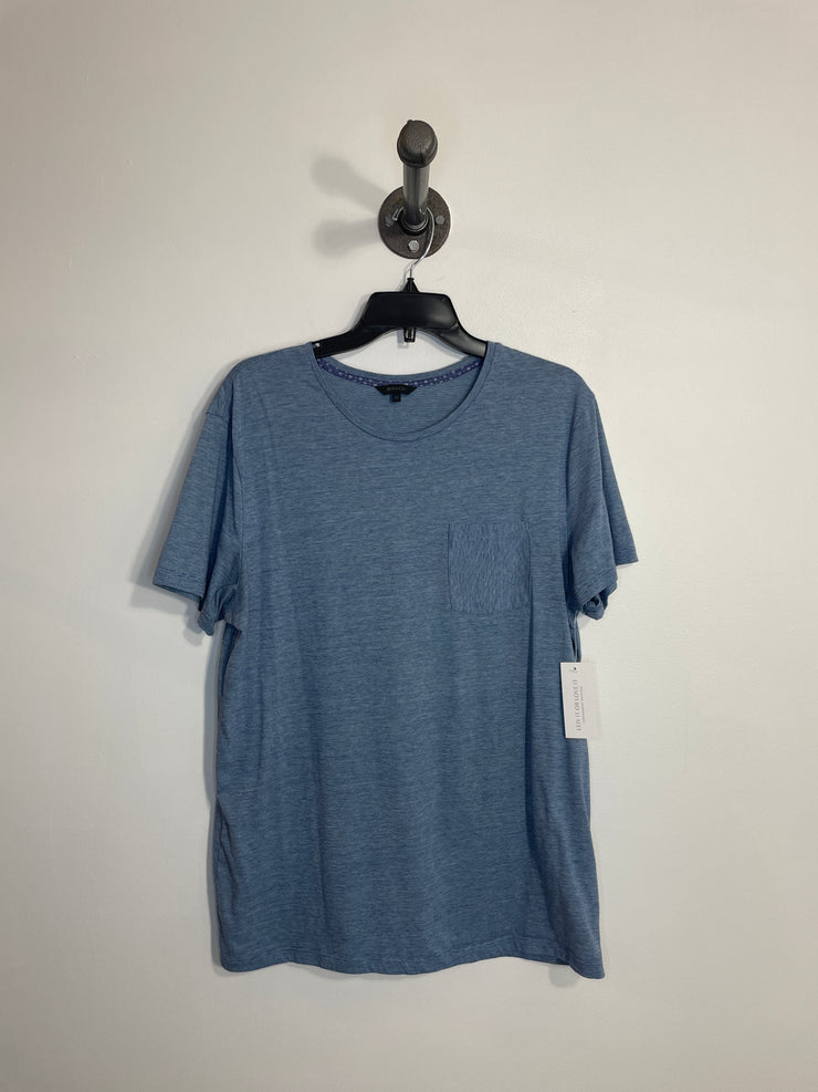 T-shirt à rayures bleues RW&amp;CO