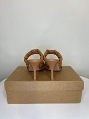 Alohas Brn Cushion Strap Heel