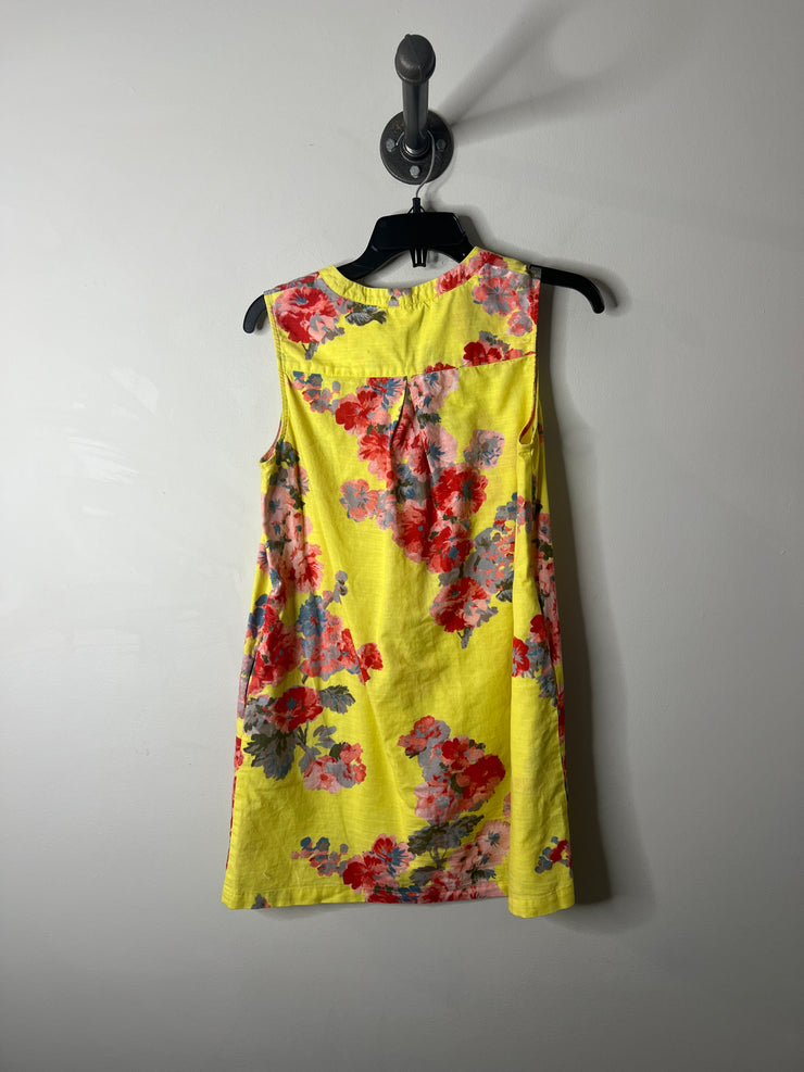 Joules Yellow Floral Dress