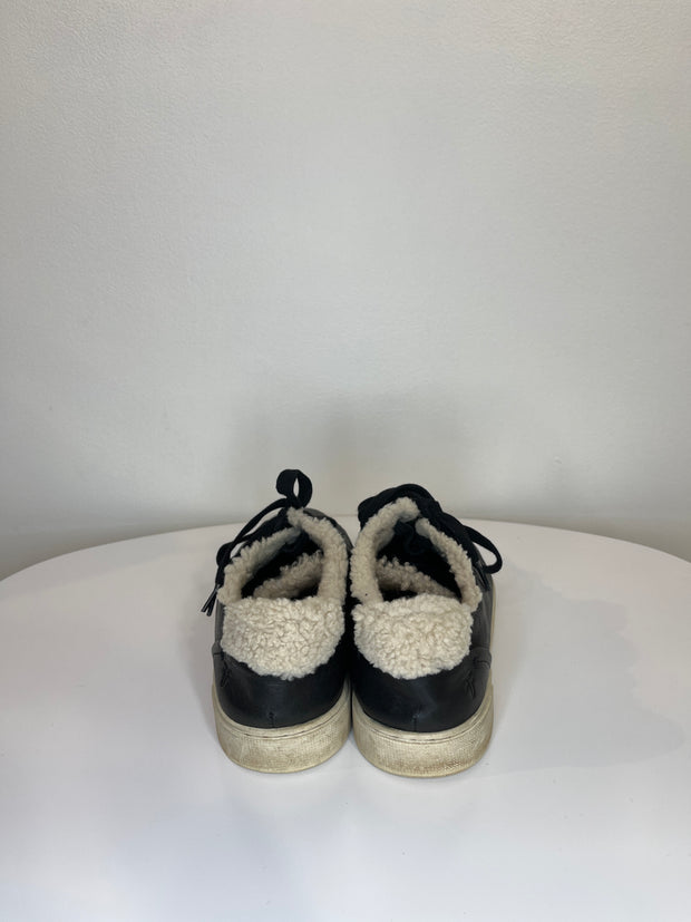 Frye Black Leather Sneakers