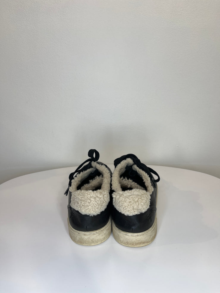 Frye Black Leather Sneakers