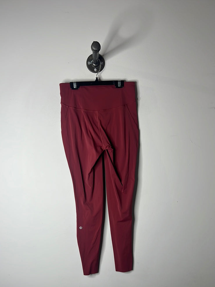 Lululemon Rose Red Leggings