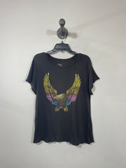 Cha Sor Blk Eagle Shirt