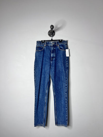 Zara Dark Wash Ankle Jeans